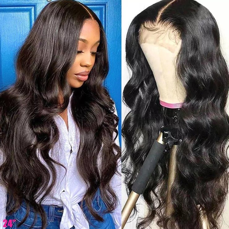 Solid Color Long Hair Wig European And American Women&
